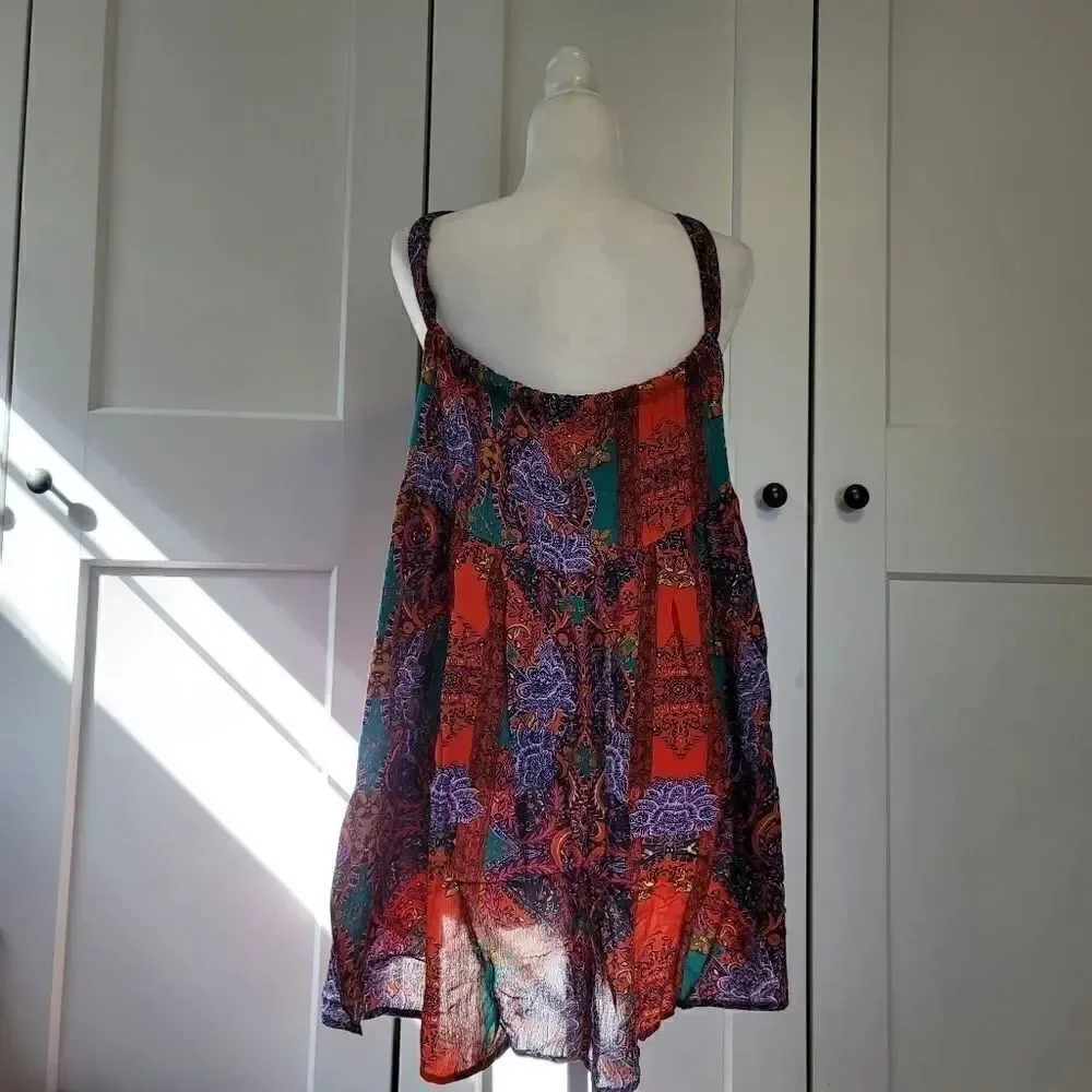 Free people count me in trapeze tunic top